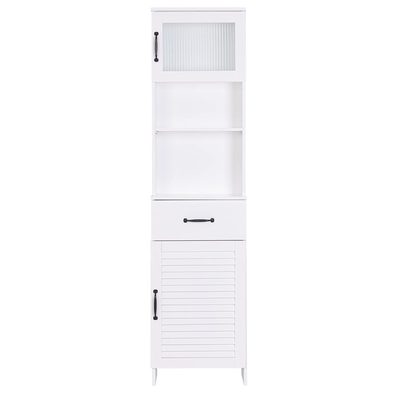 Rosecliff Heights Tall Bathroom Storage Cabinet | Wayfair